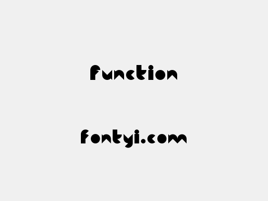 Function