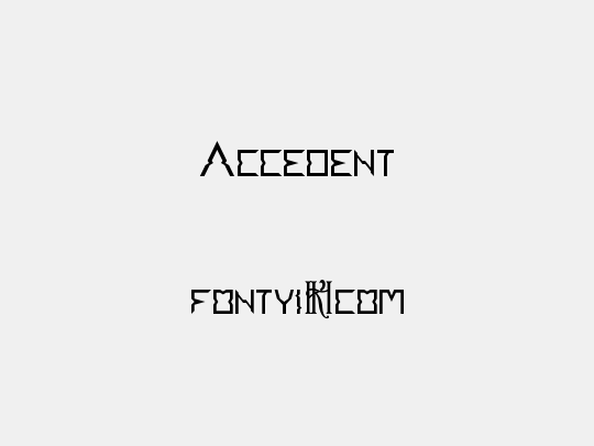 Accedent