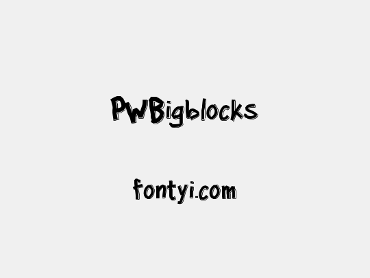 PWBigblocks