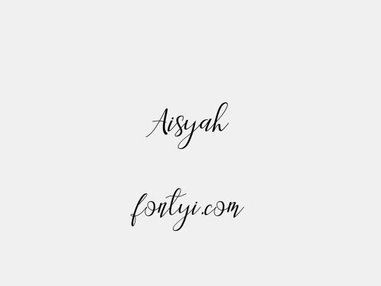 Aisyah