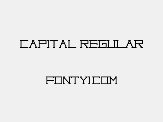 Capital regular