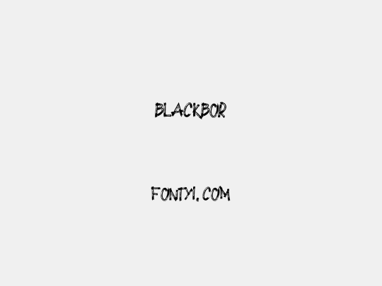 BLACKBOR