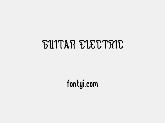 GUITAR ELECTRIC