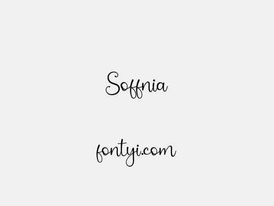 Soffnia