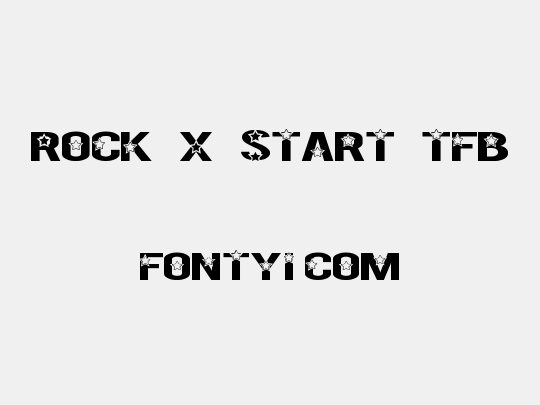 Rock X Start tfb