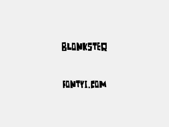 Blonkster