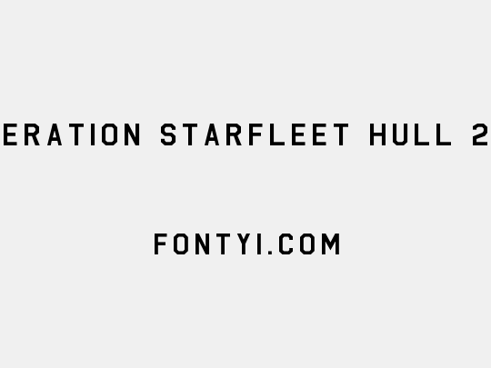 Federation Starfleet Hull 23rd