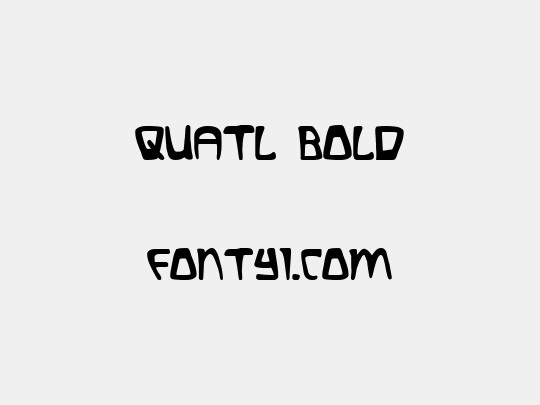 Quatl Bold