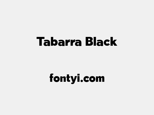 Tabarra Black