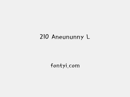 210 Aneununny L