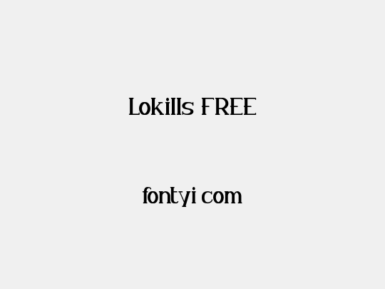 Lokills FREE