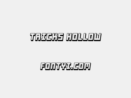 Tricks Hollow