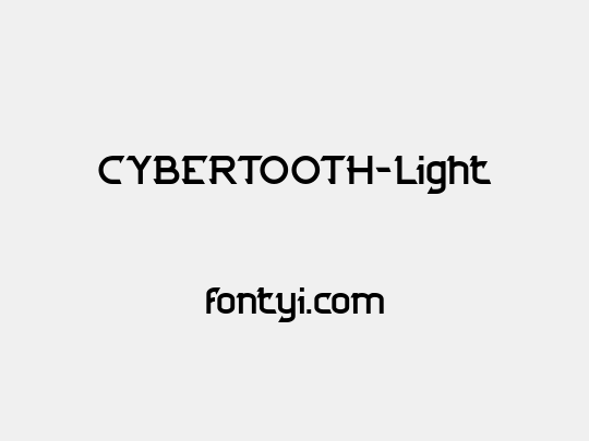 CYBERTOOTH-Light