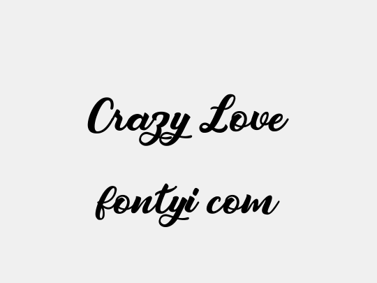 Crazy Love