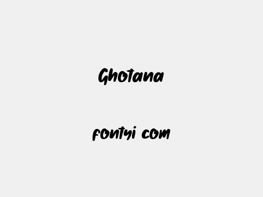 Ghotana