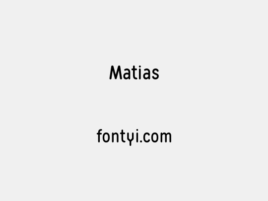 Matias