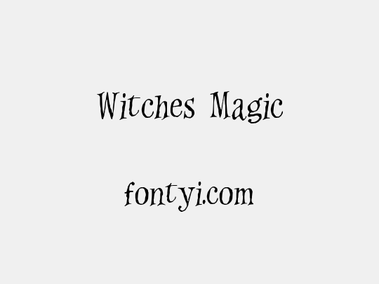 Witches Magic