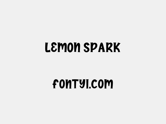 Lemon spark