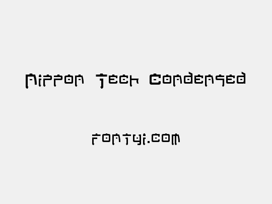 Nippon Tech Condensed