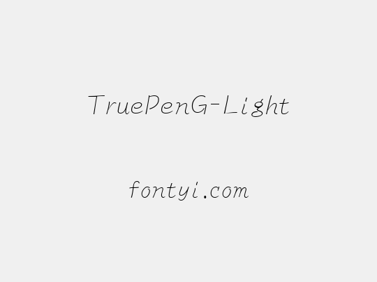 TruePenG-Light