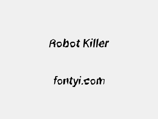 Robot Killer