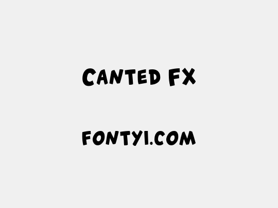 Canted FX