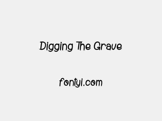 Digging The Grave