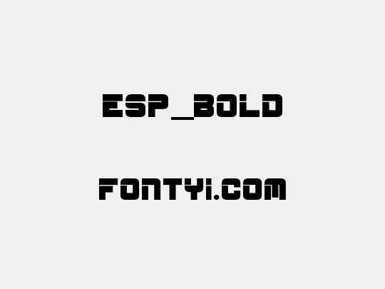 ESP_Bold