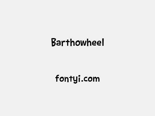 Barthowheel