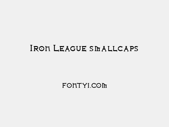 Iron League smallcaps