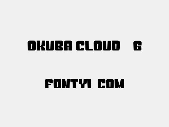 Okuba Cloud__G