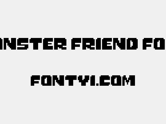 Monster Friend Fore