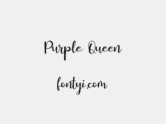 Purple Queen