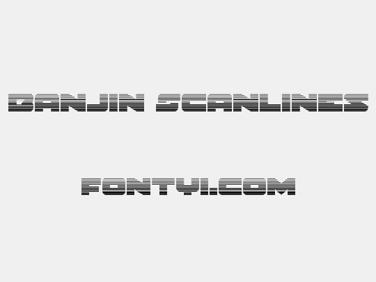 Banjin Scanlines