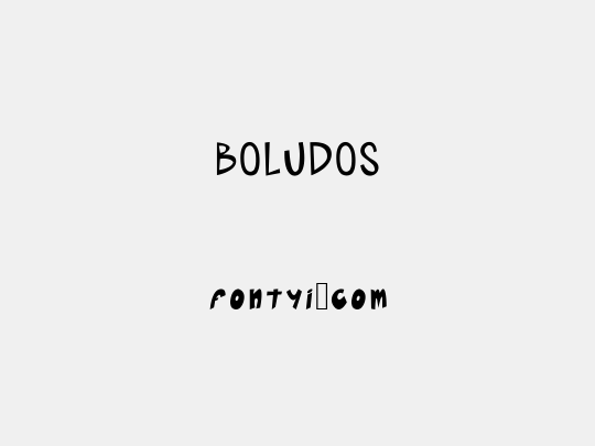 BOLUDOS