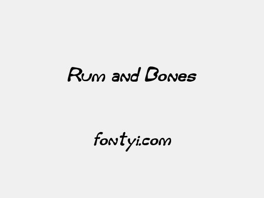 Rum and Bones