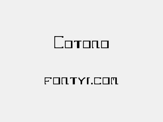 Cotono