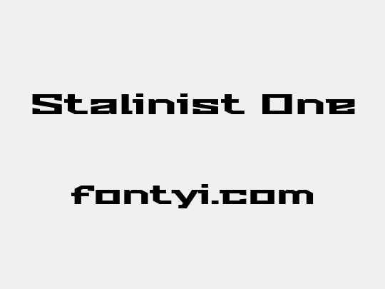 Stalinist One