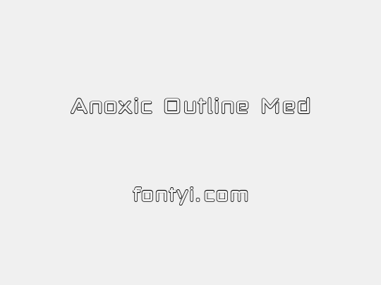 Anoxic Outline Med