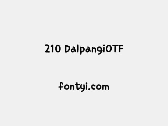 210 DalpangiOTF