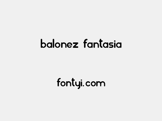 balonez fantasia