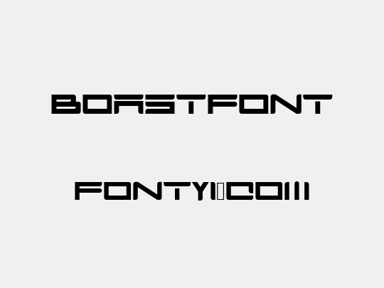 BOASTfont