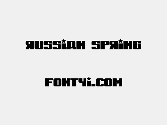 Russian Spring