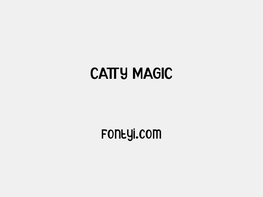 CATTY MAGIC