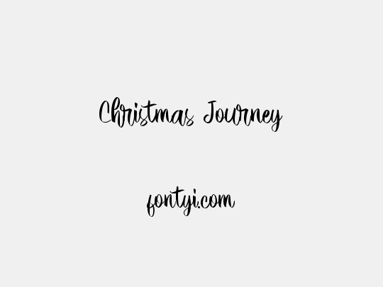 Christmas Journey