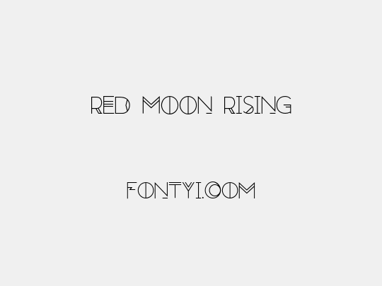 Red Moon Rising