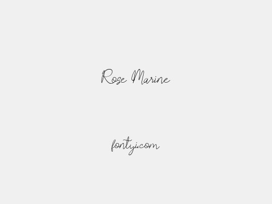 Rose Marine