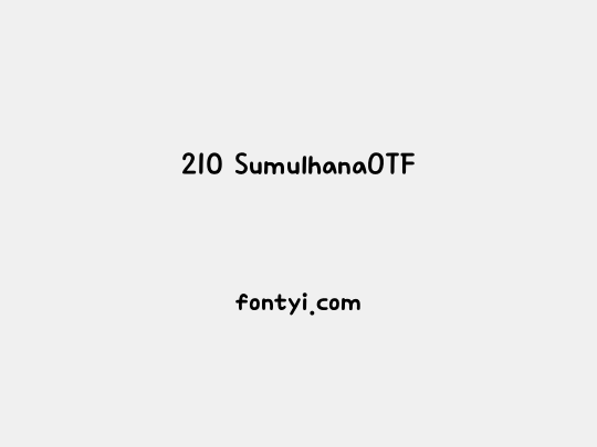 210 SumulhanaOTF