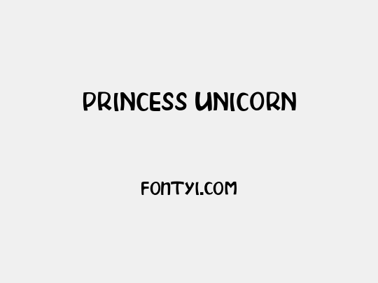 PRINCESS UNICORN