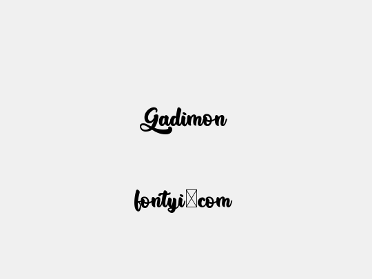 Gadimon